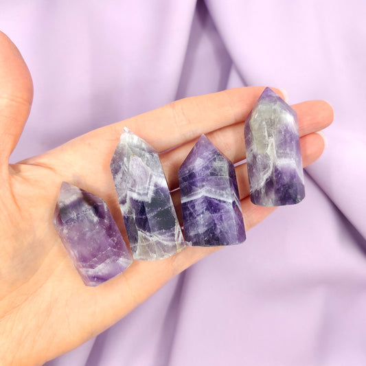 Chevron Amethyst Tower