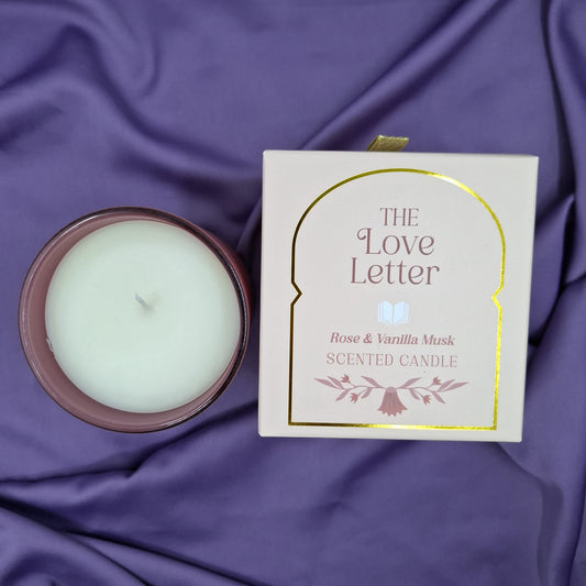 Rose & Musk-Vanilla Candle