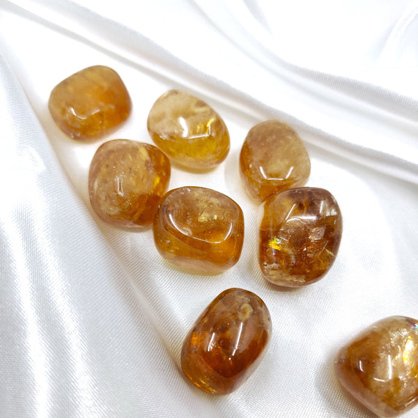 Honey calcite