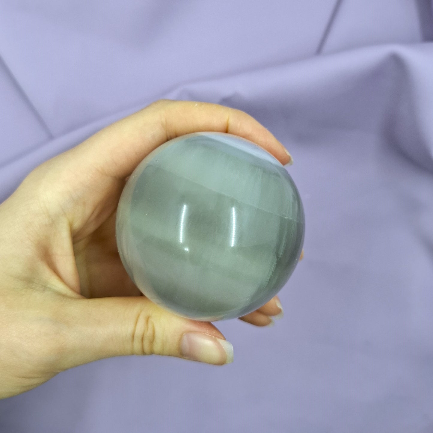 Lavender Fluorite Sphere