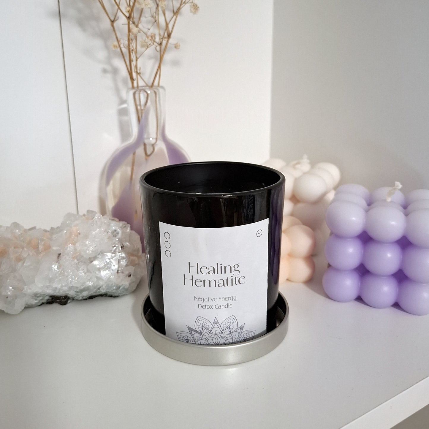 Detox Crystal Candle (Unscented)