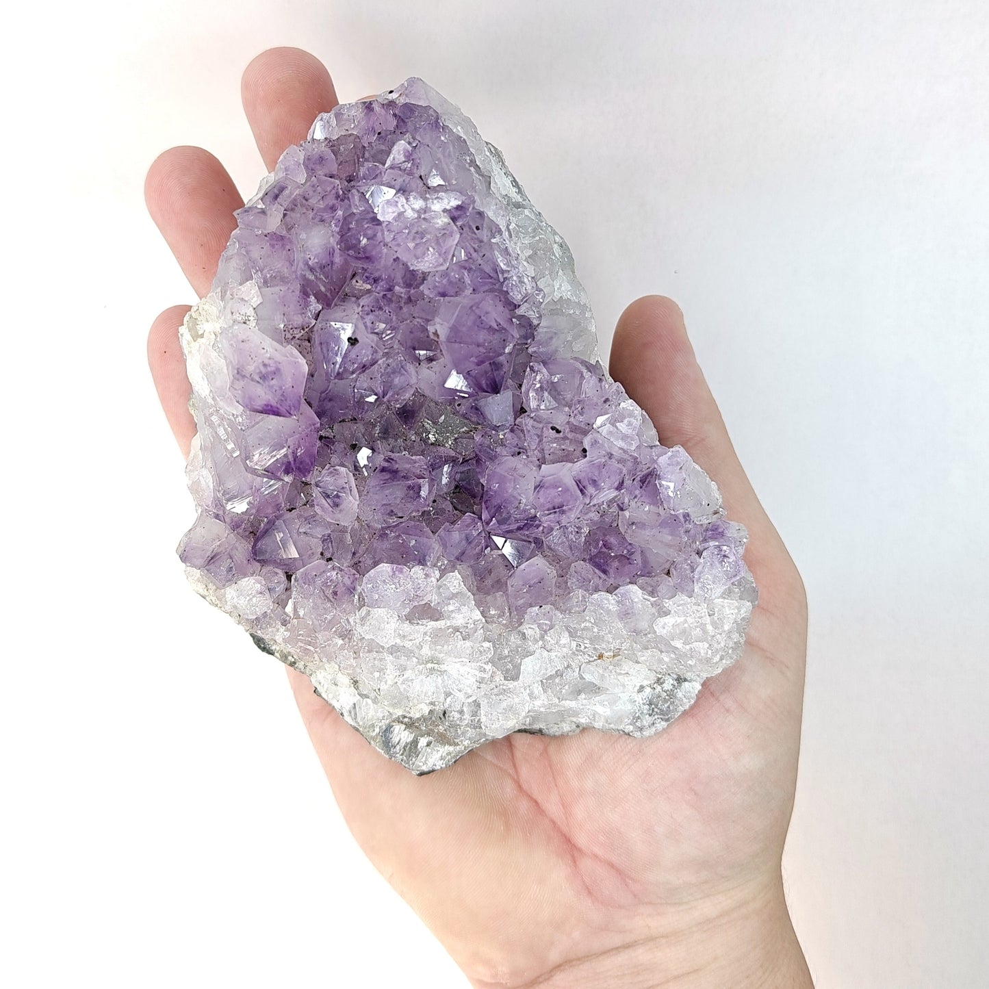 Amethyst-Kristallgruppe