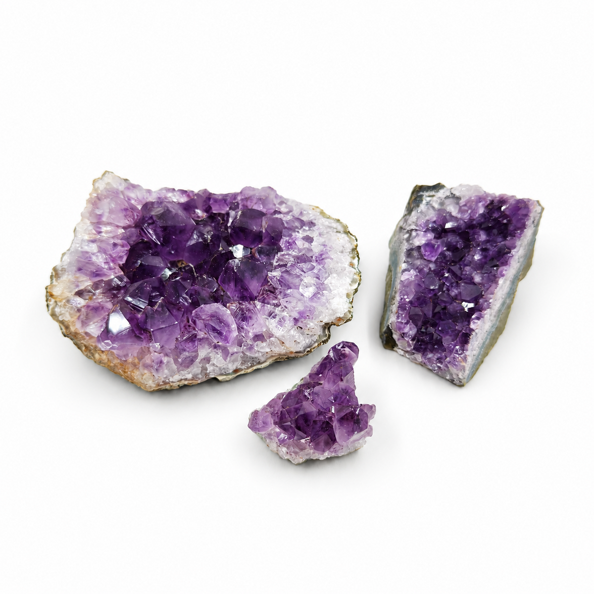 Amethyst-Kristallgruppe