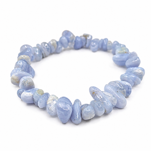 Chalcedony Chip Bracelet