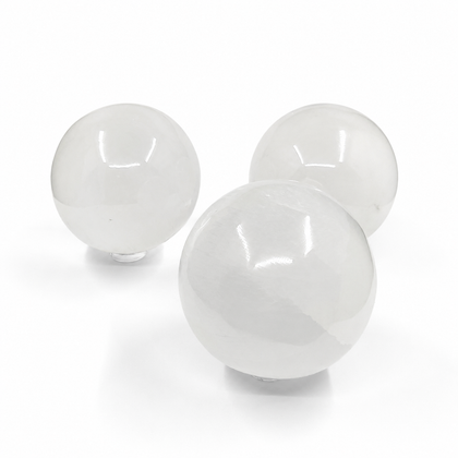 Selenite sphere