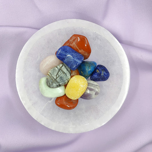 Selenite Bowl - Round 10cm