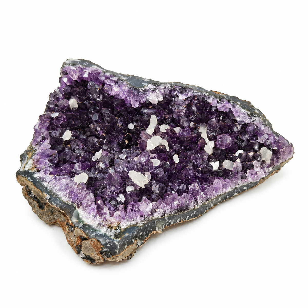 Amethyst cluster 277g
