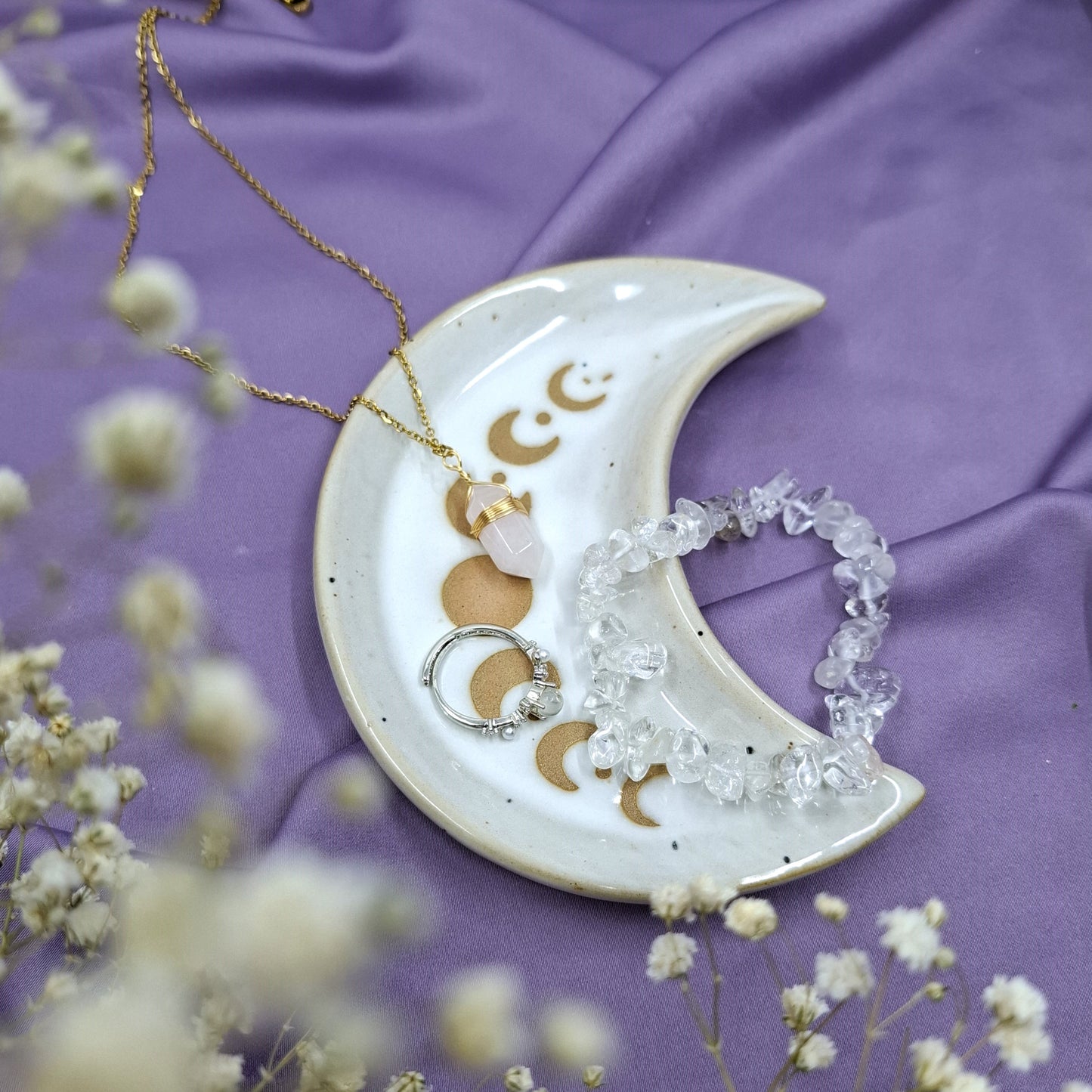 Moon Phases Decorative Plate