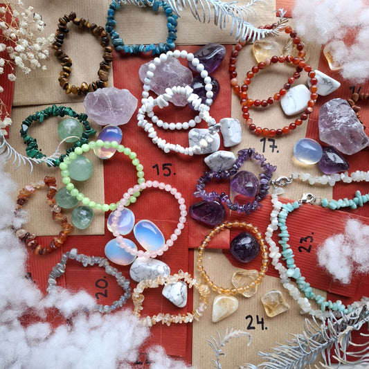 Amethyst Cat smyckesjulkalender med kristaller – 12 luckor