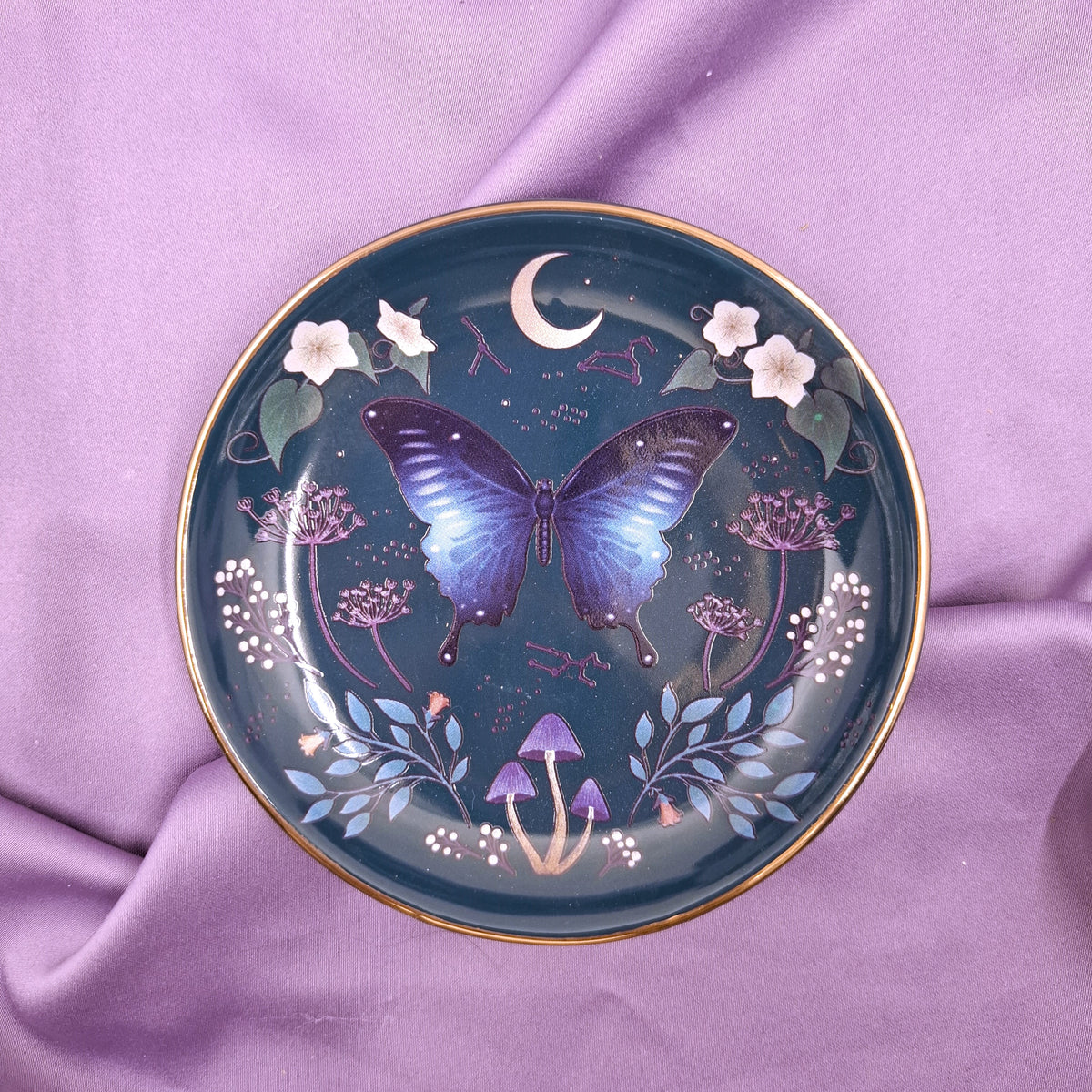 Moth Decorative Plate