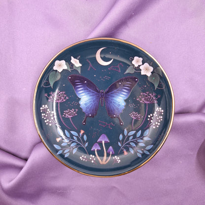 Moth Decorative Plate