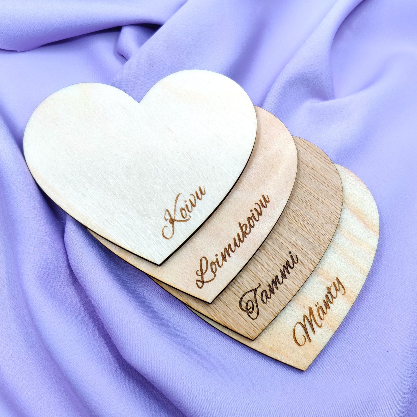 Personalised Crystal Sphere Stand | Small Heart