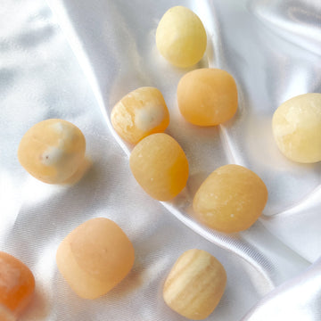 Orange calcite - joy, energy, and self-confidence