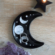 Moon Phases Half-Moon Plate
