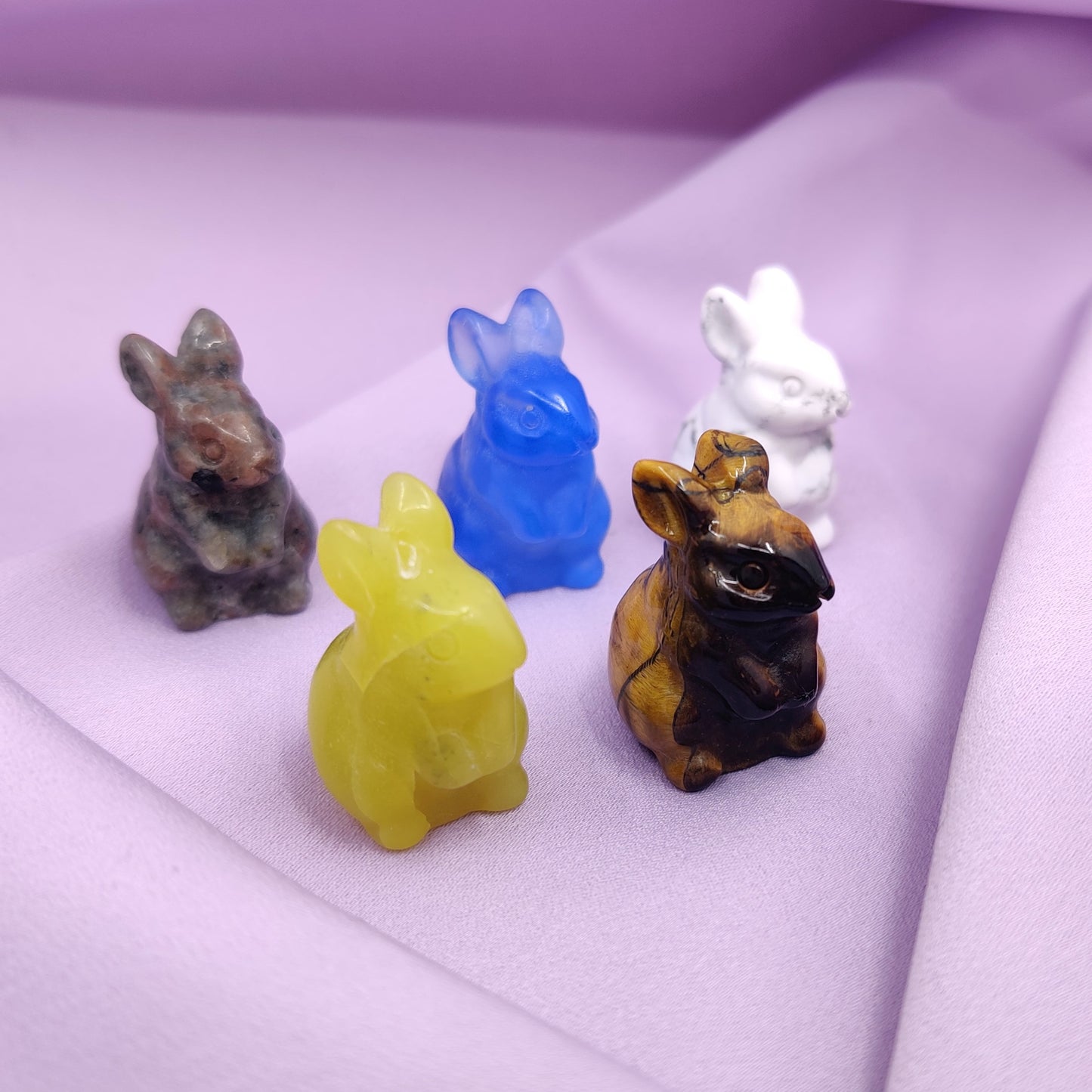 Mystery Crystal Bunny Carving