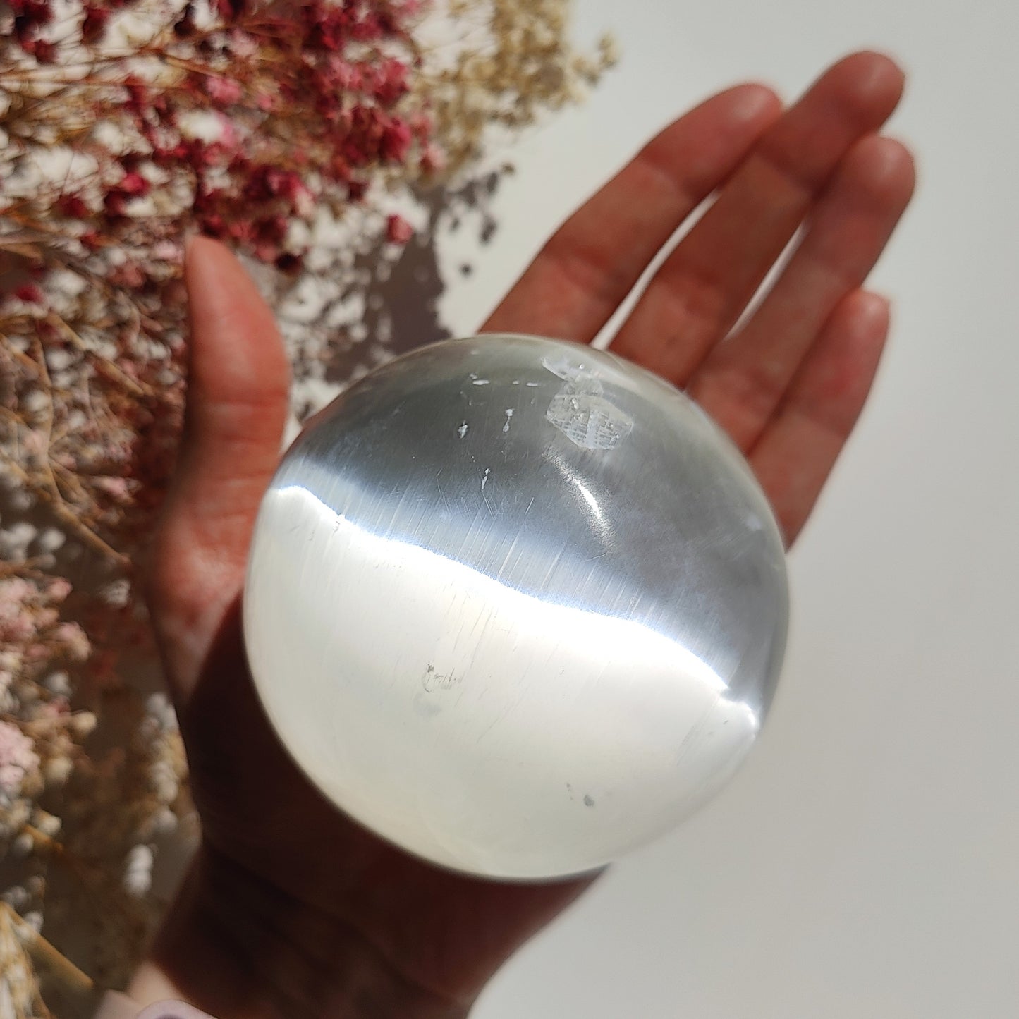 Selenite Sphere