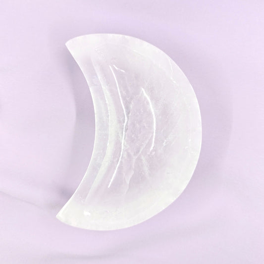 Selenit-miseczka „Mond“, 10 cm