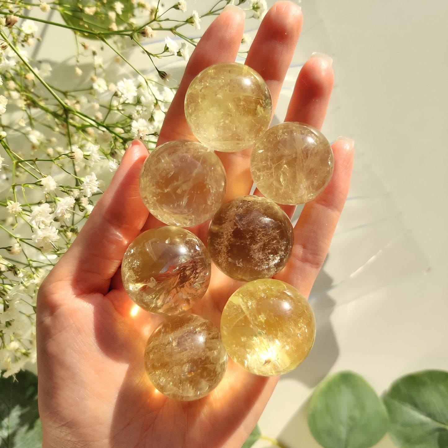 Citrine Sphere