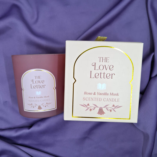 Rose & Musk-Vanilla Candle